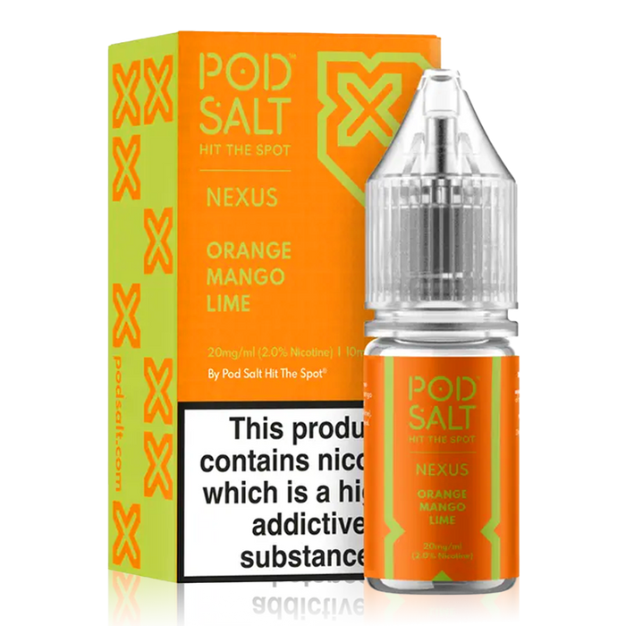 Orange Mango Lime By Nexus Pod Salt 10ml