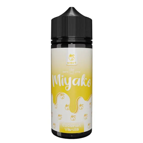 Wick Liquor Miyako 100ml Shortfill E-Liquid Coconut Vanilla