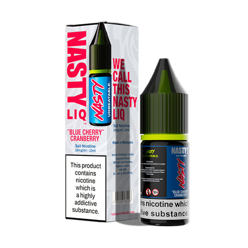 Blueberry Cherry Cranberry By Nastyliq 10ml Nic Salt