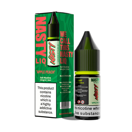 Apple Peach By Nastyliq 10ml Nic Salt