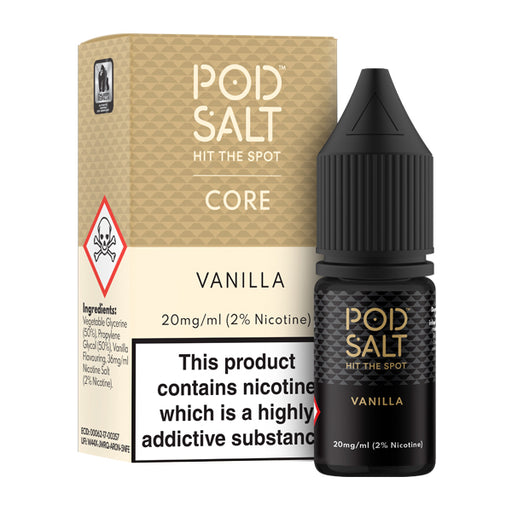 Pod Salt Core Vanilla 10ml Nic Salt 11mg