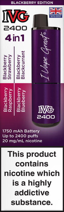 IVG 2400 Rechargeable Vape Kits
