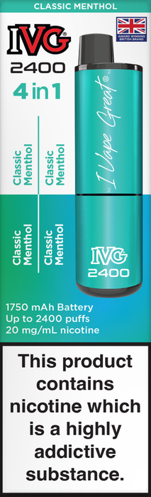 IVG 2400 Rechargeable Vape Kits