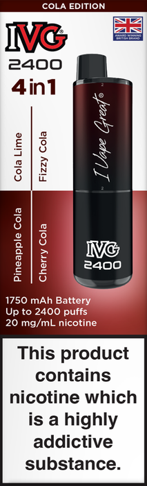 IVG 2400 Rechargeable Vape Kits