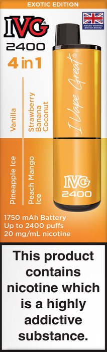 IVG 2400 Rechargeable Vape Kits