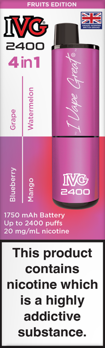 IVG 2400 Rechargeable Vape Kits