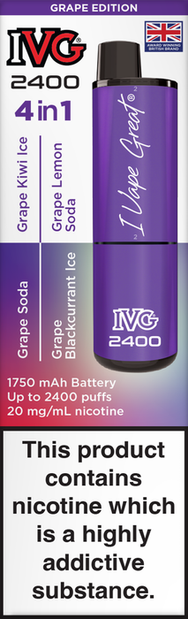 IVG 2400 Rechargeable Vape Kits