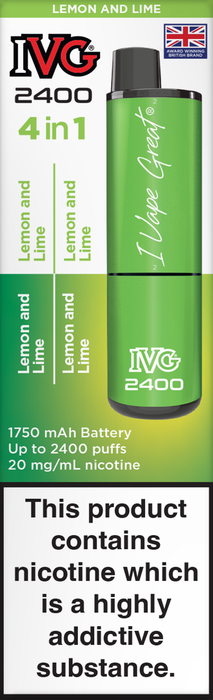 IVG 2400 Rechargeable Vape Kits