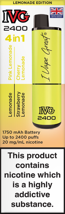 IVG 2400 Rechargeable Vape Kits