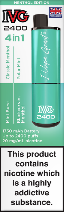 IVG 2400 Rechargeable Vape Kits