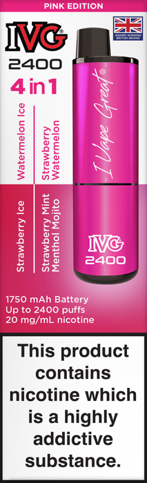 IVG 2400 Rechargeable Vape Kits