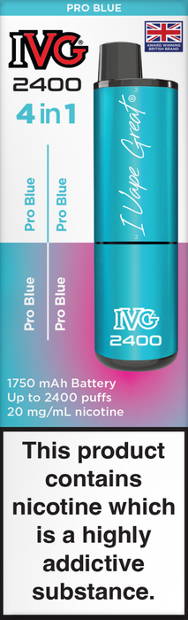 IVG 2400 Rechargeable Vape Kits