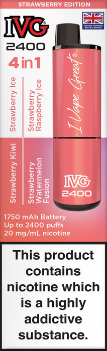 IVG 2400 Rechargeable Vape Kits