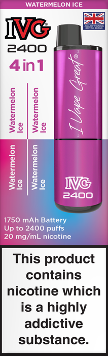 IVG 2400 Rechargeable Vape Kits