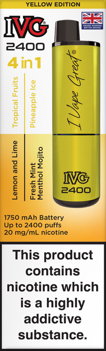 IVG 2400 Rechargeable Vape Kits