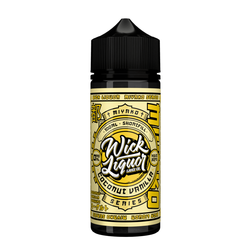 Miyako Coconut Vanilla 100ml by Wick Liquor