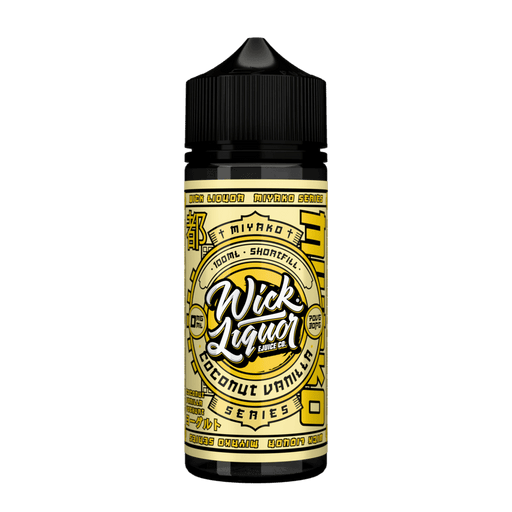 Miyako Coconut Vanilla 100ml by Wick Liquor