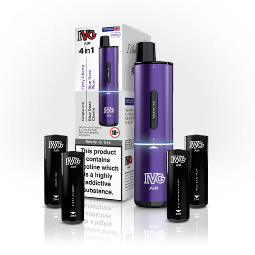 IVG Air 4 in 1 Purple Edition Pod Kit