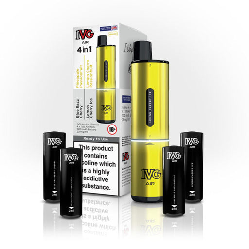 IVG Air 4 in 1 Yellow Edition Pod Kit