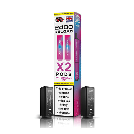 IVG 2400 Reload 2-in-1 Prefilled Vape Pods
