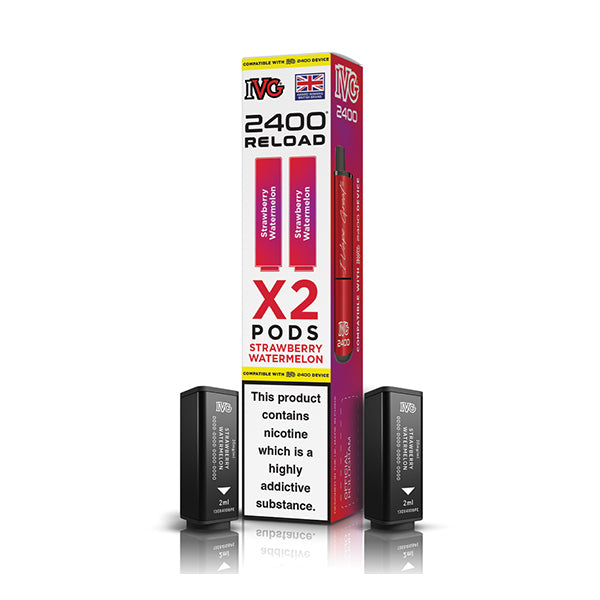 IVG 2400 Reload 2-in-1 Prefilled Vape Pods