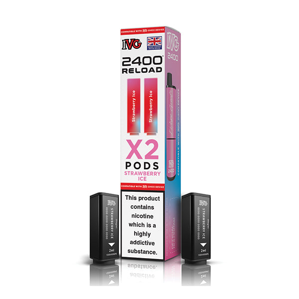 IVG 2400 Reload 2-in-1 Prefilled Vape Pods