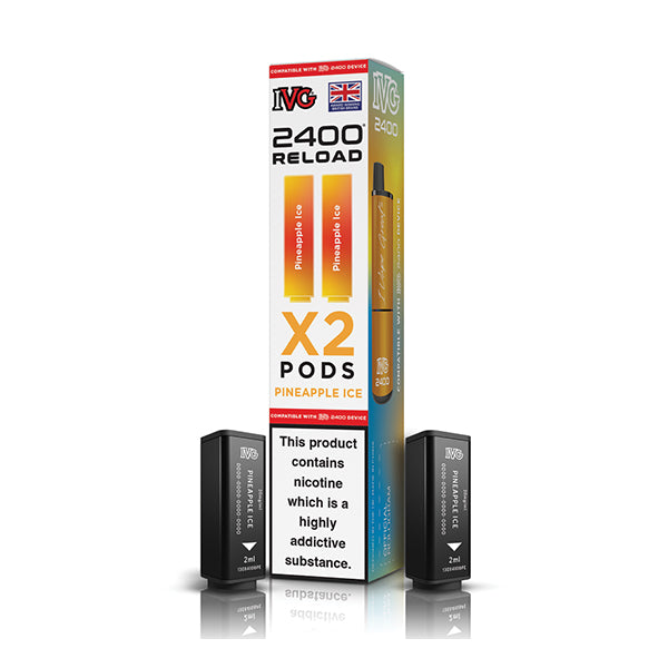 IVG 2400 Reload 2-in-1 Prefilled Vape Pods