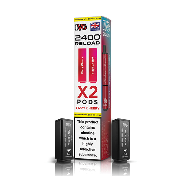 IVG 2400 Reload 2-in-1 Prefilled Vape Pods