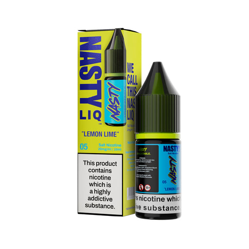 Lemon and Lime By Nastyliq 10ml Nic Salt