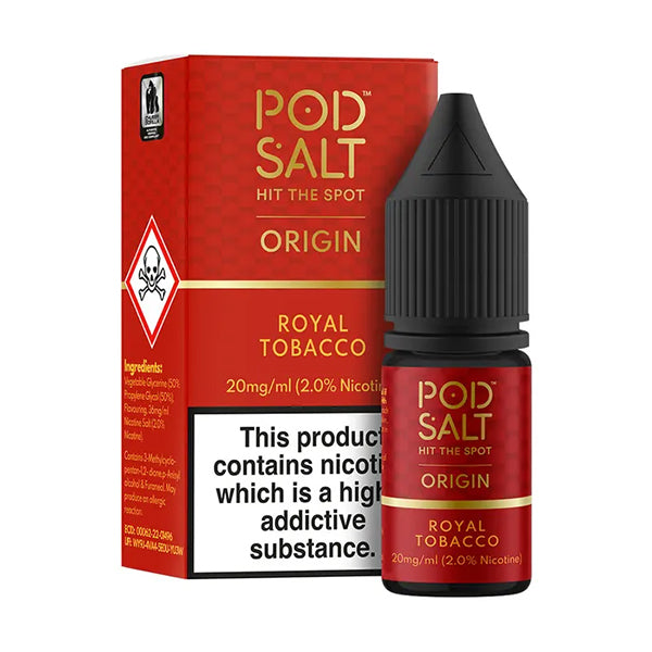 Pod Salt Origin Royal Tobacco 10ml Nic Salt 11mg