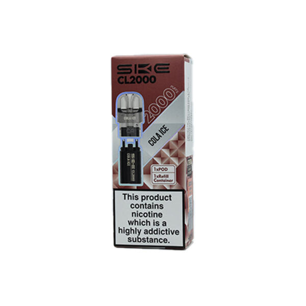 SKE CL2000 Replacement Pre Filled Pods 2 Pack