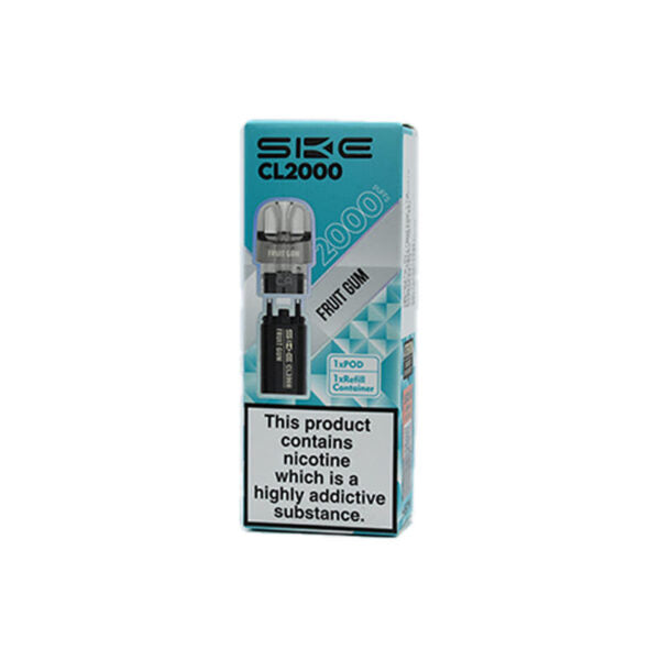 SKE CL2000 Replacement Pre Filled Pods 2 Pack