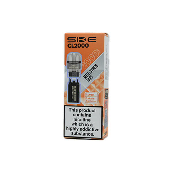 SKE CL2000 Replacement Pre Filled Pods 2 Pack