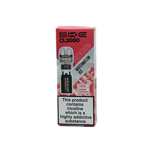SKE CL2000 Replacement Pre Filled Pods 2 Pack