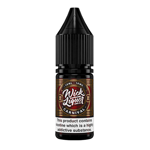 Carnival By Wick Liquor 10ml Nic Salt (10mg)