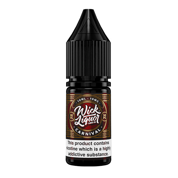 Carnival By Wick Liquor 10ml Nic Salt (10mg)