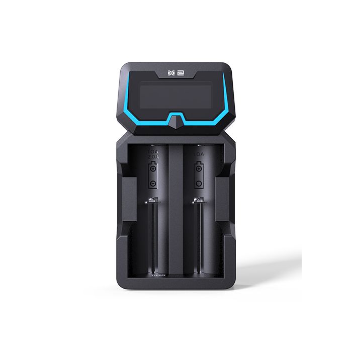 XTAR X2 2-Bay AC/USB Fast Battery Charger